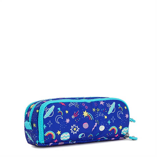 Bolsas Kipling Gitroy Printed Pencil Case Azul Marino | MX 1909DF